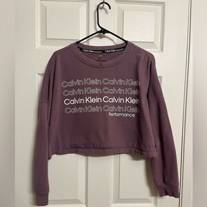 Calvin Klein Cropped Crewneck